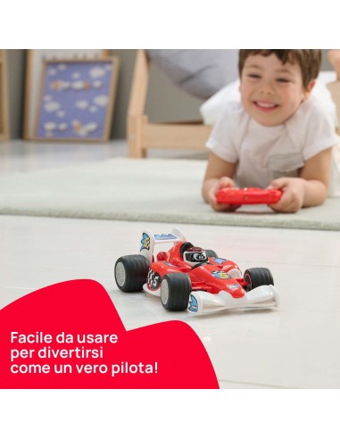 Chicco Tom Race RC - Macchinina Telecomandata per Bambini (2-6 Anni) | ShopInCasa.it