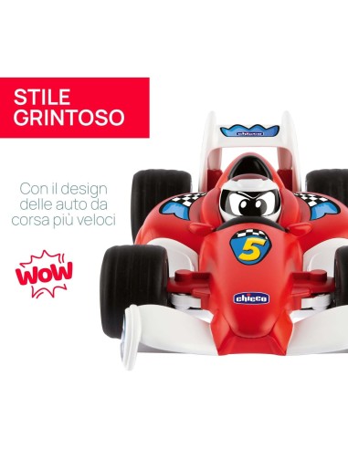 Chicco Tom Race RC - Macchinina Telecomandata per Bambini (2-6 Anni) | ShopInCasa.it