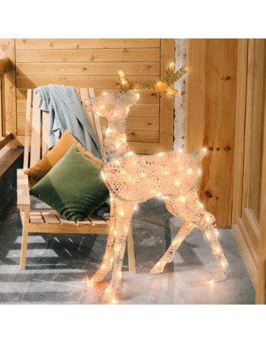 LUCI DI NATALE: vendita online Renna 2D 83 LED Bianco Caldo di Natale - La Magia di Natale a casa tua! in offerta