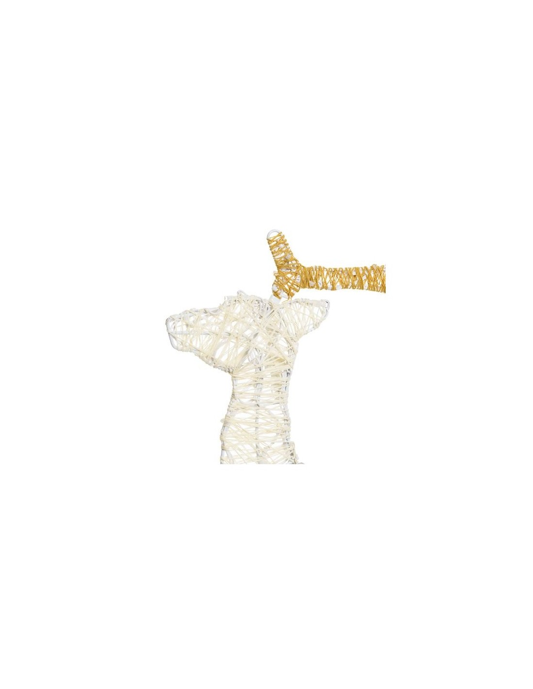 LUCI DI NATALE: vendita online Renna 2D 83 LED Bianco Caldo di Natale - La Magia di Natale a casa tua! in offerta