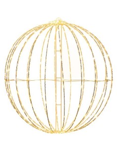 LUCI DI NATALE: vendita online Sfera 3D Bianco di Natale 520 MicroLED Bianco Caldo/Flash - La Magia di Natale scintillante! i... 2