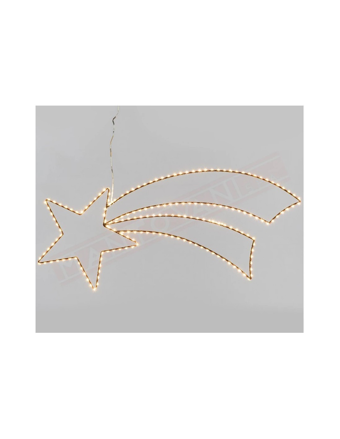 LUCI DI NATALE: vendita online Cometa 75cm 2D di Natale, La Magia di Natale a Casa Tua, 188 MicroLED Bianco Caldo in offerta