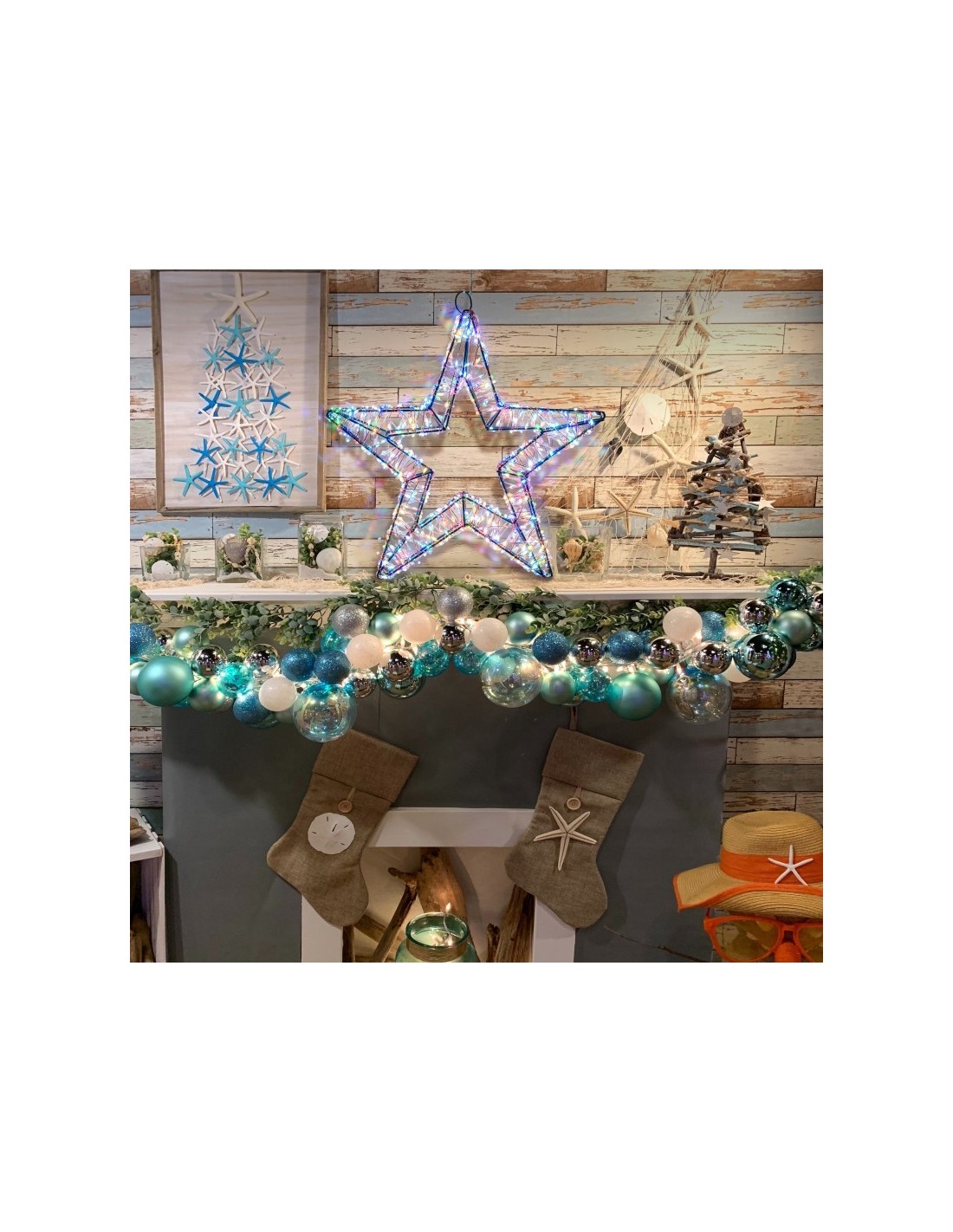 LUCI DI NATALE: vendita online Stella 3D Marrone Ø 35cm di Natale, La Magia di Natale a Casa Tua con 800 MicroLED Multiflash ...