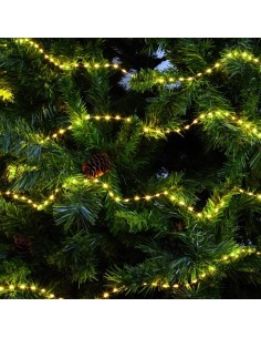 LUCI DI NATALE: vendita online Catena Luminosa 625 MicroLED Bianco Caldo - La Magia di Natale a casa tua in offerta 2