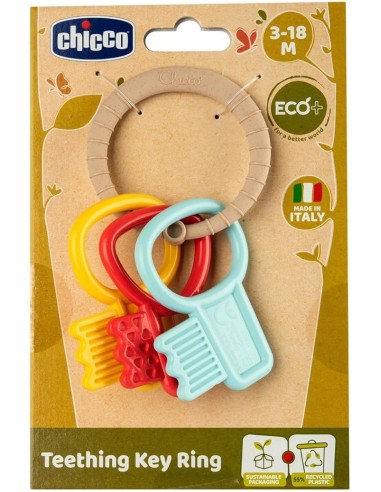 Chicco Trillino Chiavi Colorate Eco+ - Gioco Ecologico per Bambini