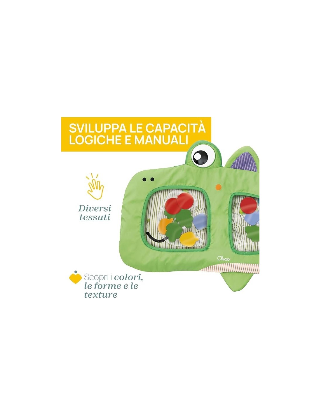 Chicco Coccodrillo Tappeto ad Acqua Sensoriale - ShopInCasa.it