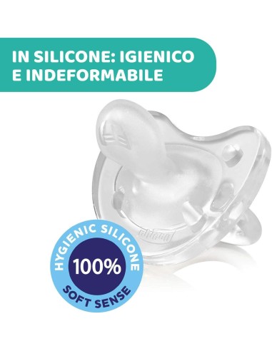 Ciuccio Chicco PhysioForma in Silicone per Neonati 0-2 Mesi - ShopinCasa.it