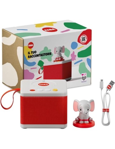 FABA Raccontastorie con Ele l'Elefante - Cantastorie per Bambini | shopincasa.it