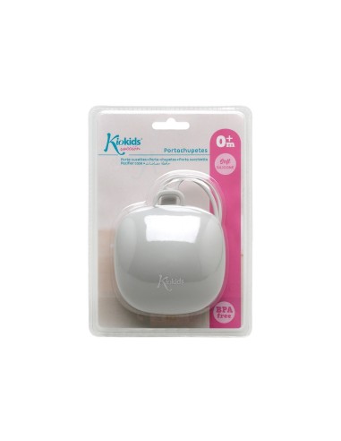 Porta Succhietto in Silicone Grigio Kiokids - shopincasa.it