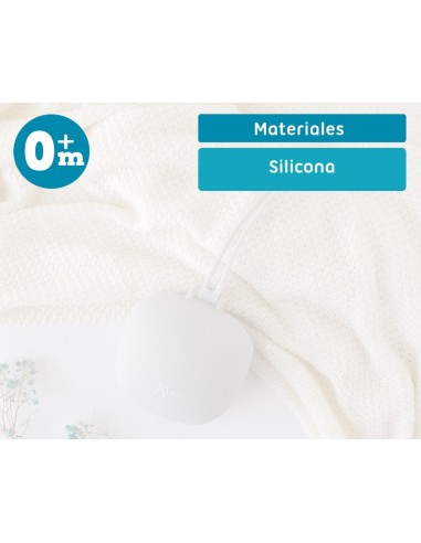 Porta Succhietto in Silicone Grigio Kiokids - shopincasa.it