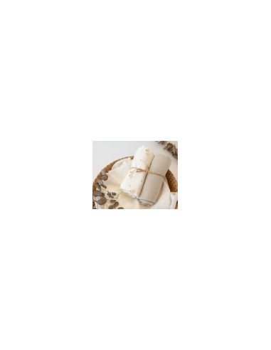 PRIMA INFANZIA: vendita online Set di 2 Mussoline Beige 120x120 cm - Morbide e Delicate in offerta