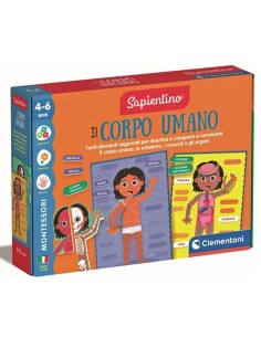 PRESCOLARI: vendita online MONTESSORI 16876 IL CORPO UMANO in offerta