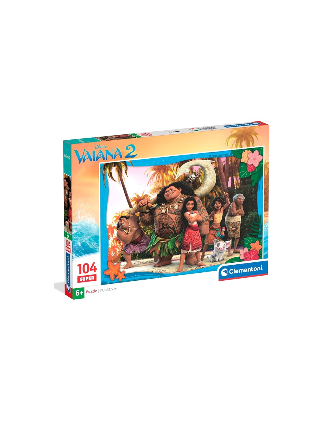 GIOCHI DI SOCIETA'E PUZZLE: vendita online CLEMENTONI VAIANA 2 PUZZLE 104PZ in offerta