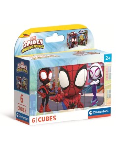 GIOCATTOLO PUBBLICIZZATO: vendita online CLEMENTONI SPIDEY SET 6 CUBI in offerta 2
