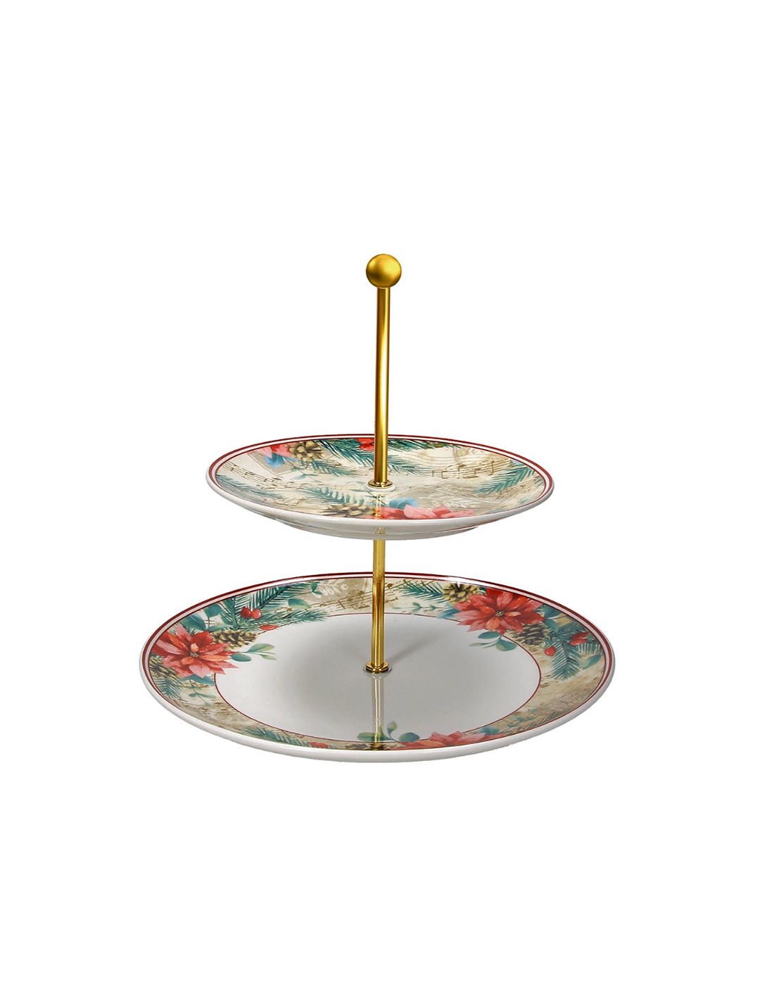 Tognana Sinfonia Piatto Rosso 27 cm in Porcellana | shopincasa.it