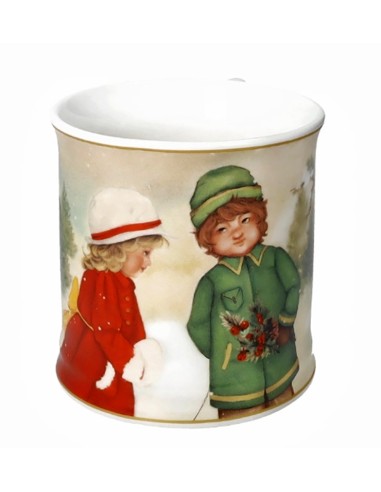 PORCELLANE: vendita online Brandani Mug Cuccioli Bimbi Romantici di Natale – La Magia di Natale a Casa Tua in offerta