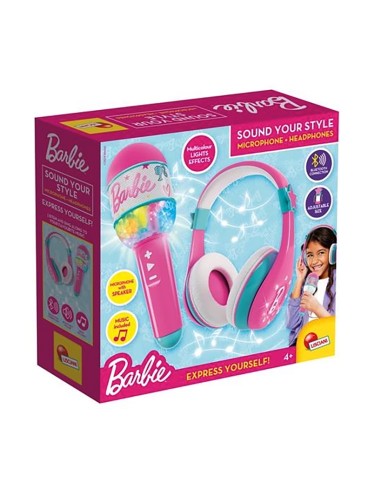 GIOCATTOLO PUBBLICIZZATO: vendita online BARBIE 104468 SET MICROFONO E CUFFIE in offerta