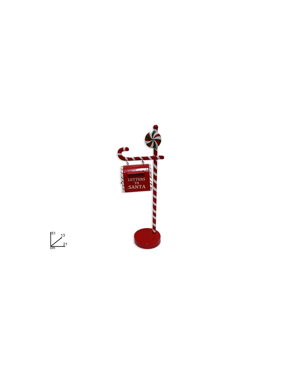 CASSETTA PORTALETTERE 269863 LATTA H51CM