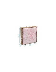 Copertina Morbida Kiokids Rosa per Neonati - Shop in Casa