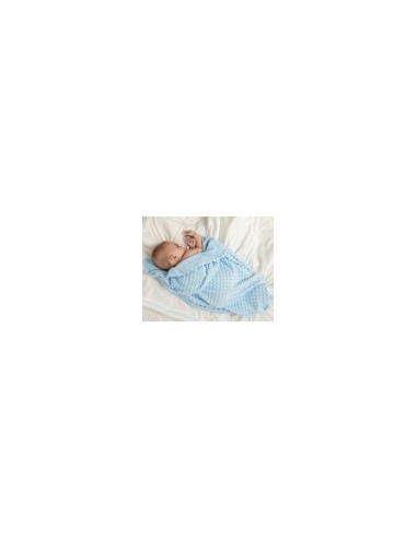 Copertina Bebé Azzurra in Ciniglia Kiokids - Comfort e Stile