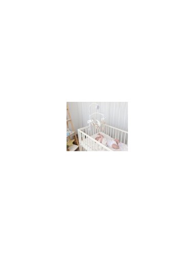 Giostrina Musicale Culla Orsetto Beige Kiokids | Shopincasa.it