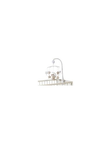 Giostrina Musicale Culla Orsetto Beige Kiokids | Shopincasa.it