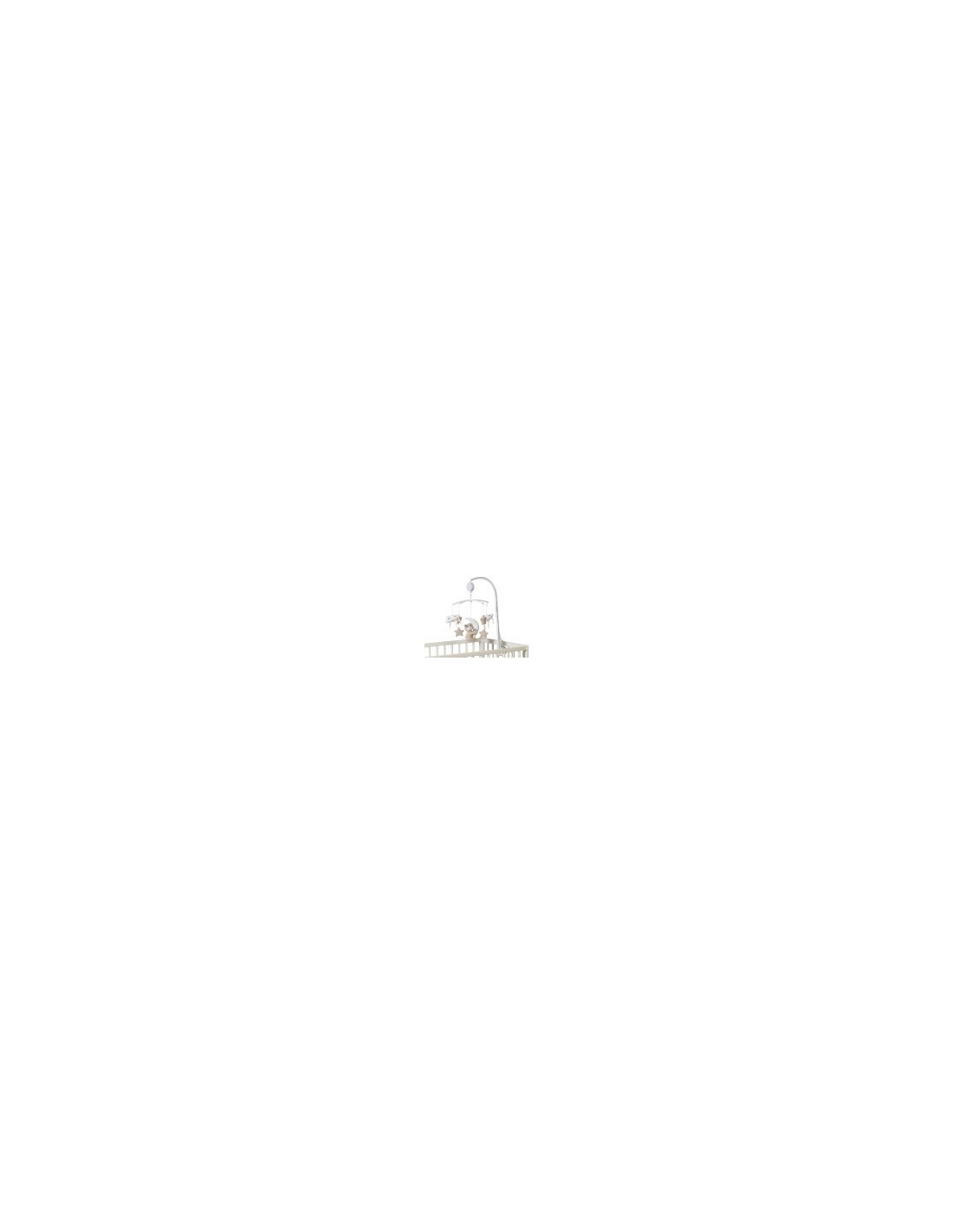 Giostrina Musicale Culla Orsetto Beige Kiokids | Shopincasa.it