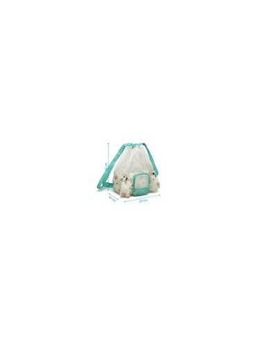 Borsa da Spiaggia Lumache Beige Kiokids - Pratica e Colorata | shopincasa.it