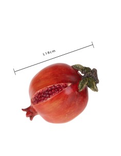 OGGETTISTICA NATALE: vendita online Melograno Rosso Ceramica di Natale, Un Elegante Simbolo di Buon Auspicio, La Magia di Nat... 2