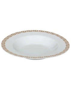 PIATTO FONDO 203244 AYA 22CM BIANCO