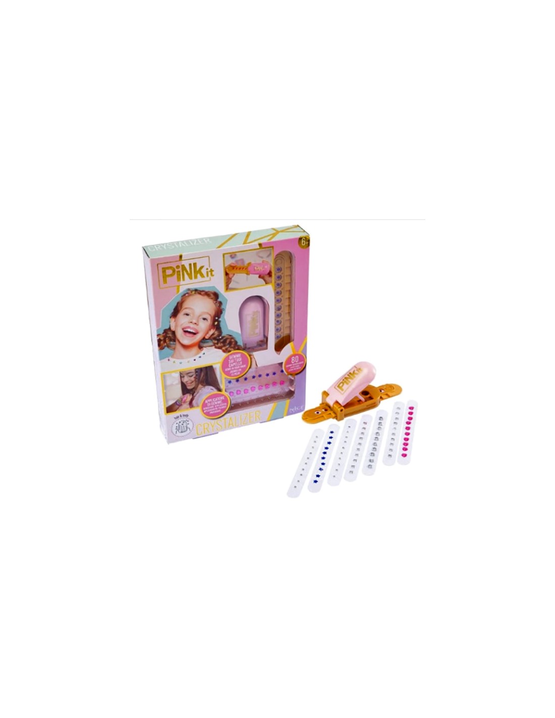 PINK IT Crystalizer – Applicatore di Gemme Adesive per Bambini | Shopincasa.it