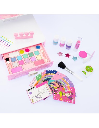 GIOCHI GIRL: vendita online Smart Vanity Makeup Station con Luci LED per Bambine Pink It in offerta