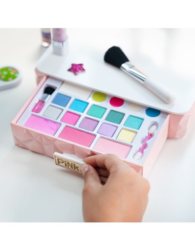 GIOCHI GIRL: vendita online Smart Vanity Makeup Station con Luci LED per Bambine Pink It in offerta
