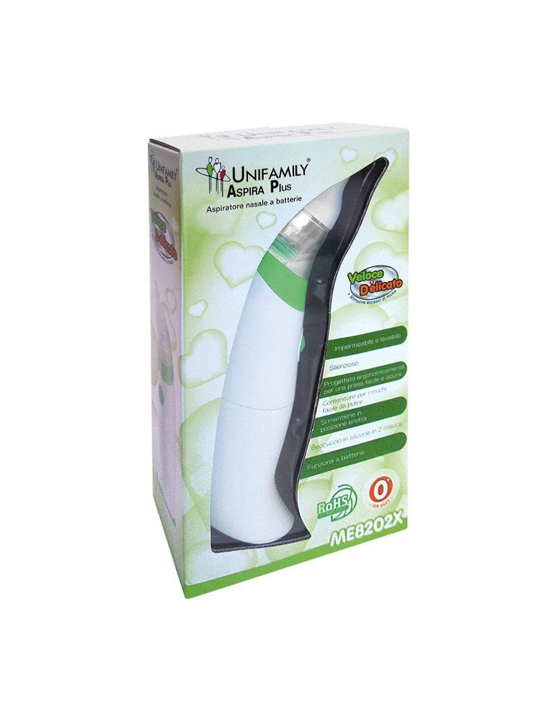 Aspira Plus Aspiratore Nasale a Batterie per Neonati | shopincasa.it