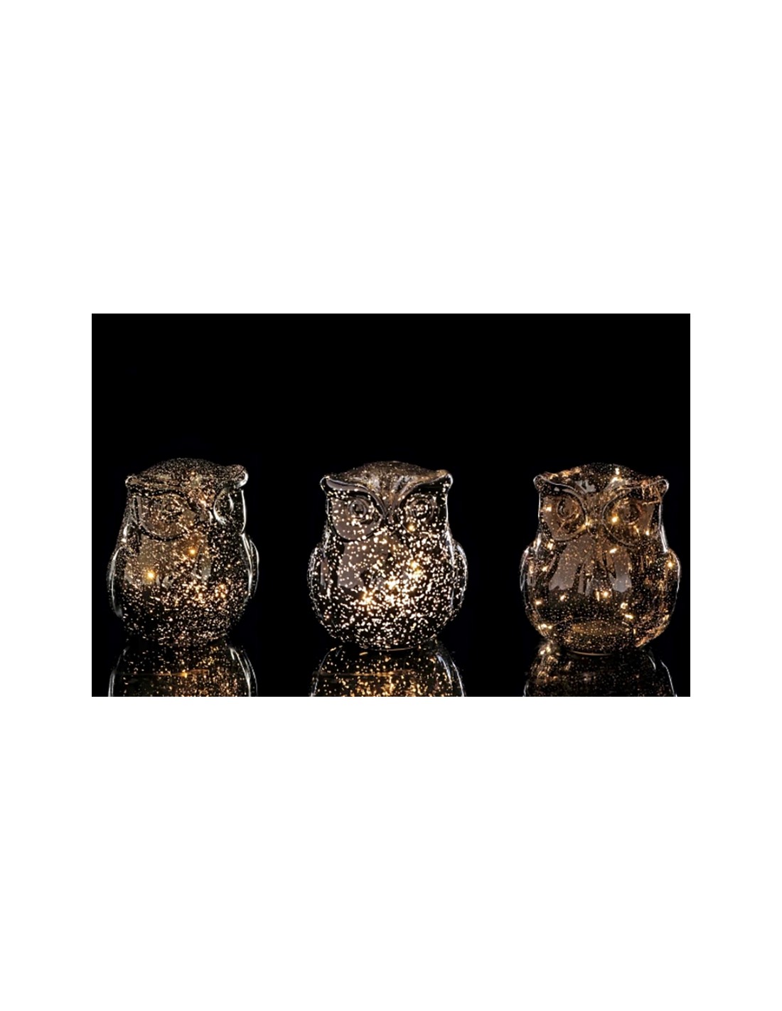 GUFO 107762 VETRO 16X18CM 15LED ASSORTITO