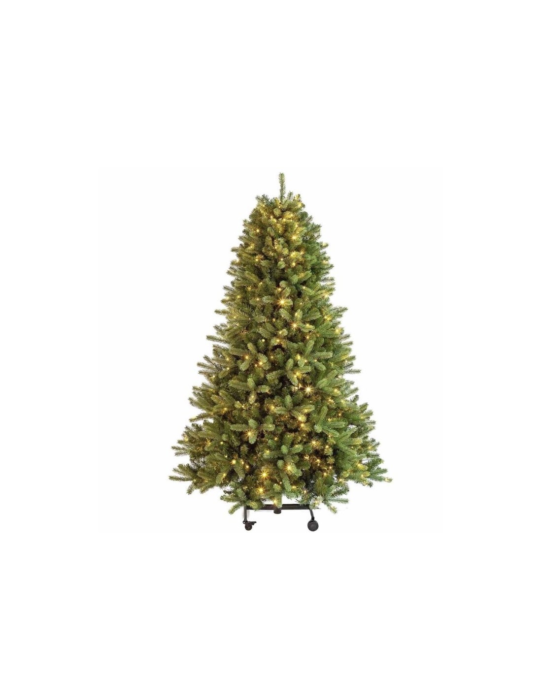 ALBERI DI NATALE: vendita online Albero di Natale Hubart Illuminato 225 cm con Apertura Automatica – 500 LED RGB e Telecomand...