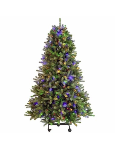 ALBERI DI NATALE: vendita online Albero di Natale Hubart Illuminato 225 cm con Apertura Automatica – 500 LED RGB e Telecomand...