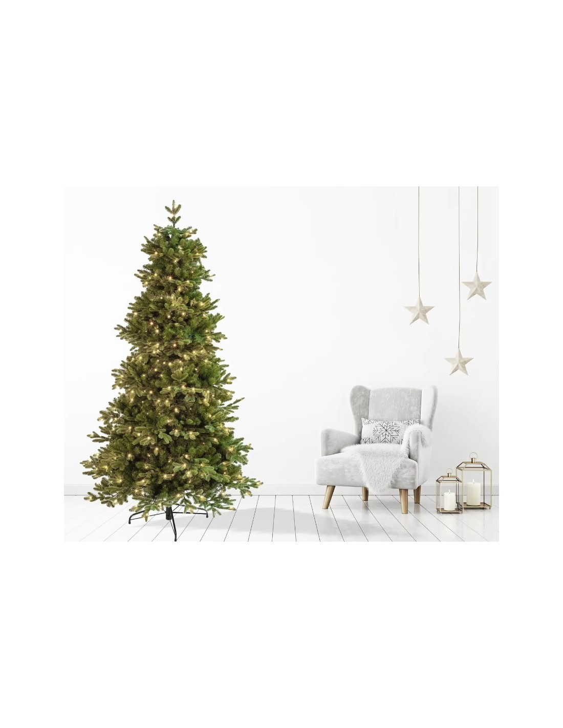 ALBERI DI NATALE: vendita online Albero di Natale King Peak 240 cm Poly+PVC Bluetooth – La Magia di Natale a casa tua in offerta