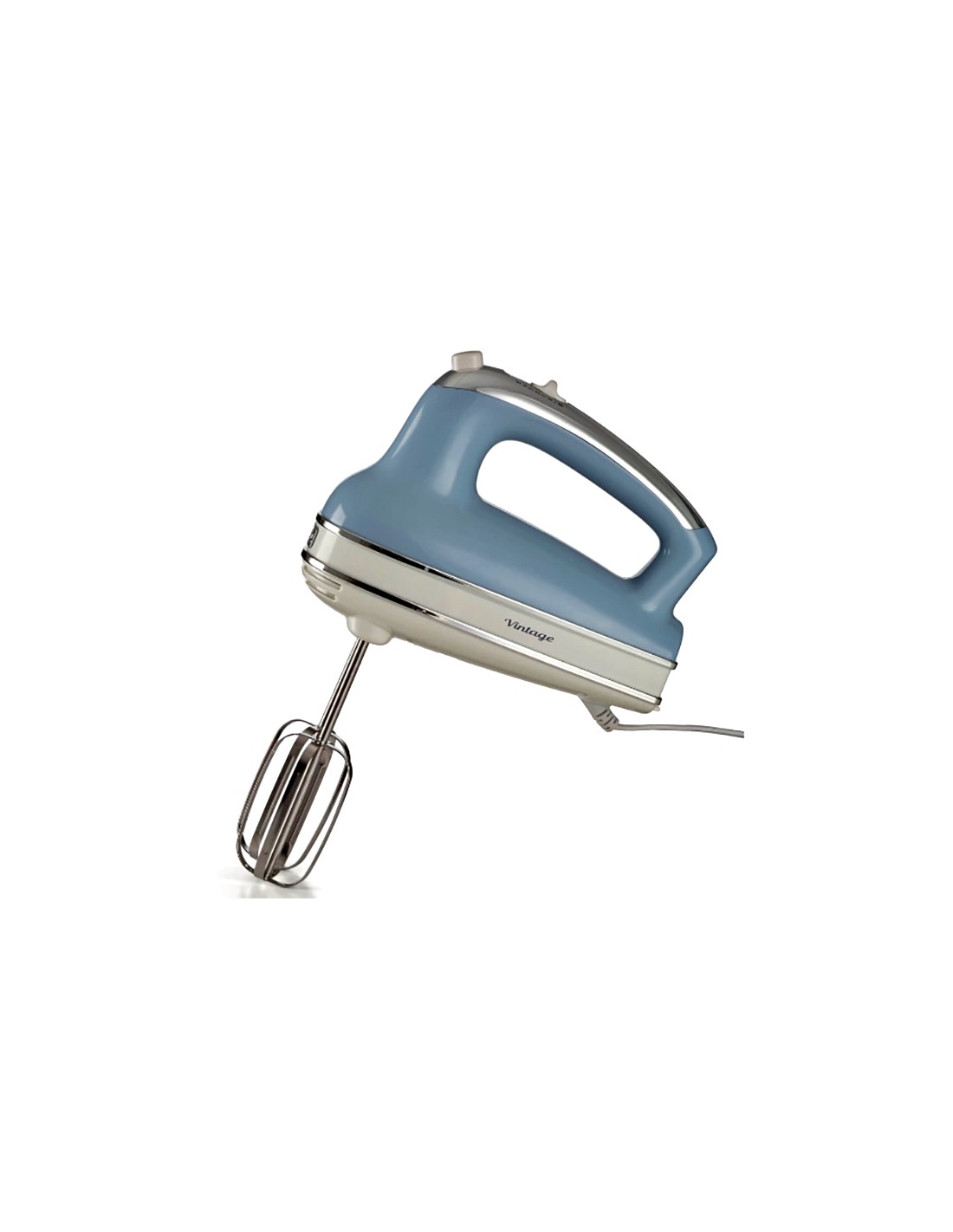 SBATTITORI: vendita online Ariete 1548 Sbattitore Vintage, 450W, 5 Velocità + Turbo, 2 Fruste Inox, Celeste in offerta
