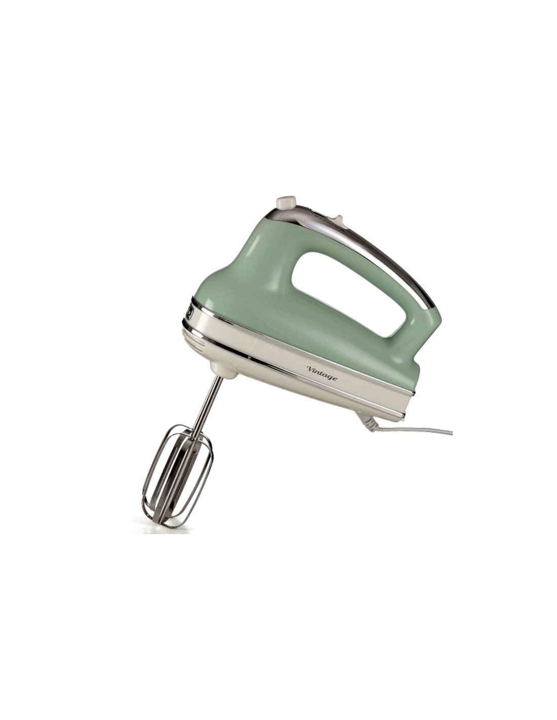 SBATTITORI: vendita online Ariete 1548 Sbattitore Vintage, 450W, 5 Velocità + Turbo, 2 Fruste Inox, Verde in offerta
