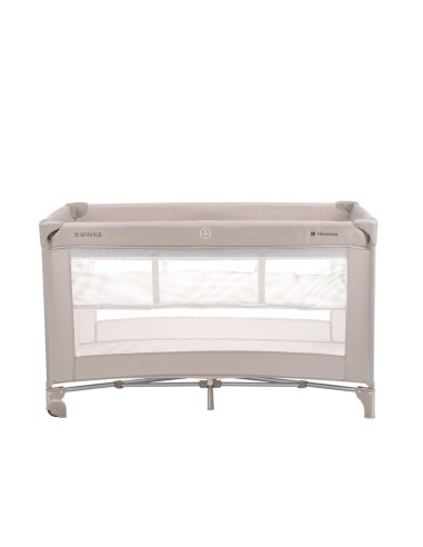 PRIMA INFANZIA: vendita online KikkaBoo Lettino da Campeggio Doppia Altezza con Sacca per il Trasporto So Gifted Plus Beige i...