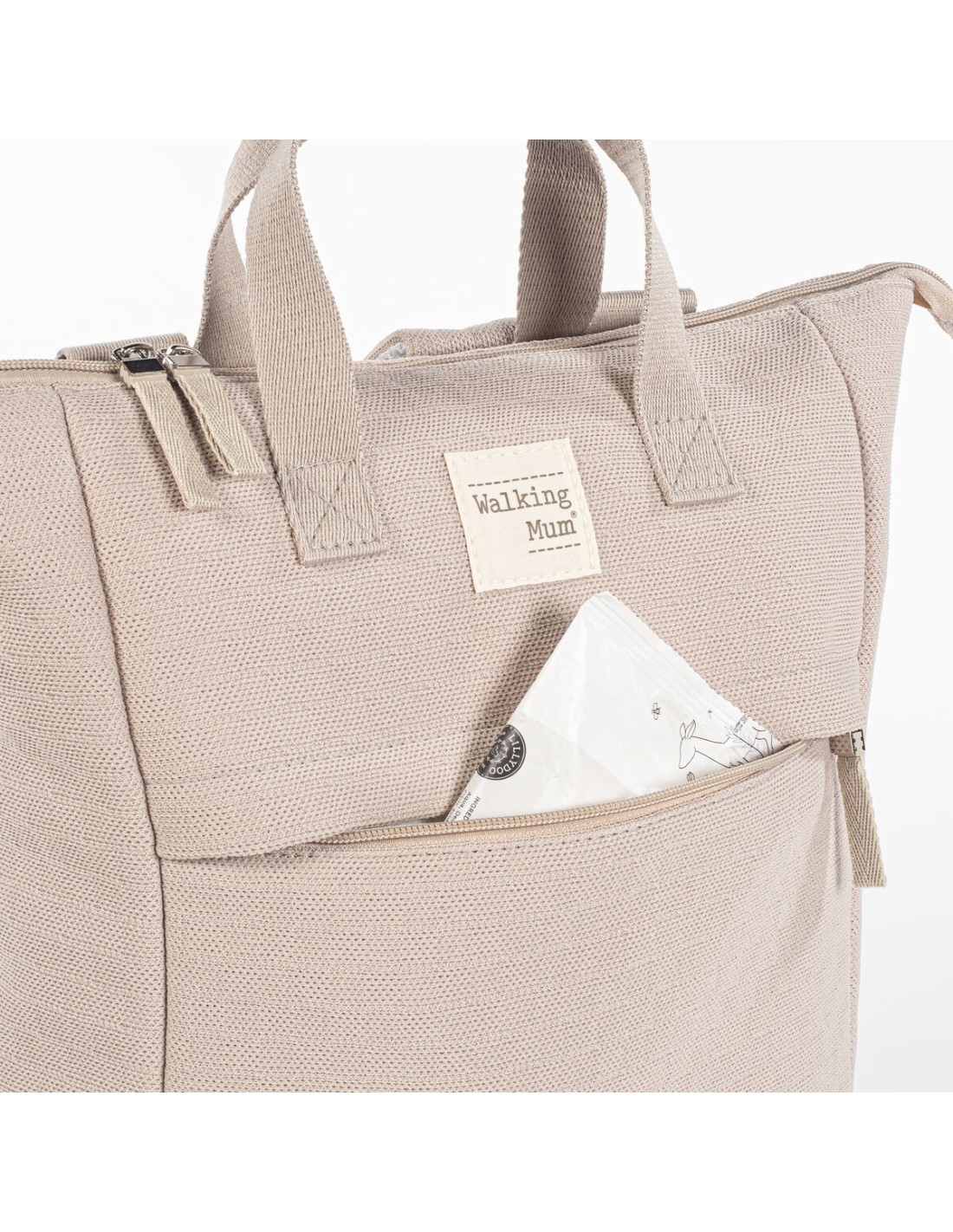 Zaino Eco Mum Apricot per Passeggino in rPET – Acquista su Shopincasa.it