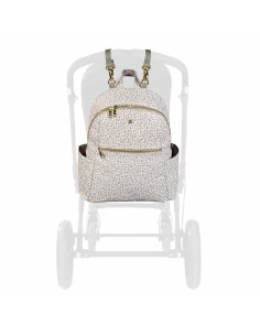 Zaino London Animal Print in Similpelle Beige | ShopInCasa 2