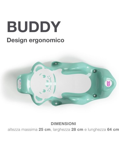 OKBABY Buddy - Sdraietta Anatomica per il Bagnetto | Shopincasa.it