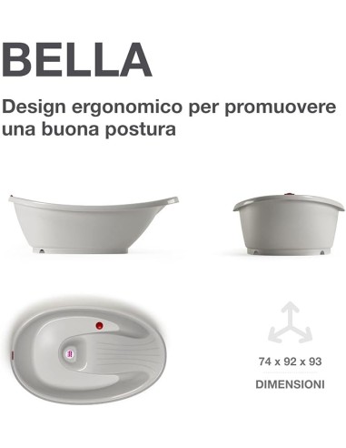Kit Vaschetta Bella con Cavalletto di Supporto per Neonati - ShopinCasa.it