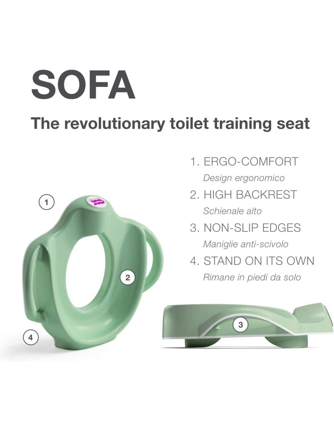 Riduttore per WC OKBABY - Comfort e Sicurezza per Bambini | Shopincasa.it