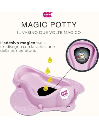 Vasino per Bambini Magic Potty - Passaggio Semplice al WC | Shopincasa.it