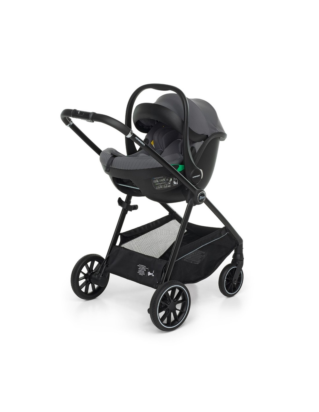 Trio Divo i-Size Sport Foppapedretti: Stile e Comfort per Genitori