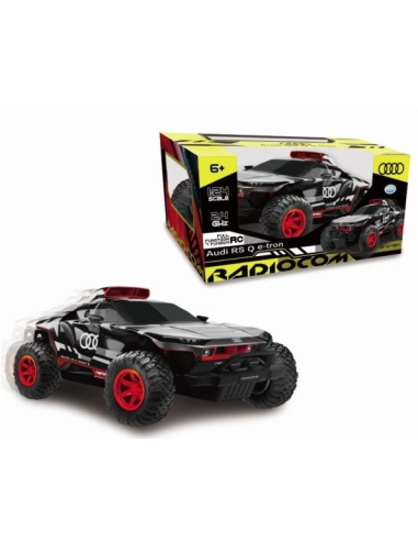 GIOCHI BOY: vendita online AUDI RS Q E-TRON MACCHINA RADIOCOMANDATA GIOCATTOLO, SCALA 1:24, SCOCCA IN LEXAN, RUOTE MORBIDE, E...
