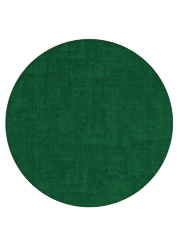 TOVAGLIETTE E TAPPETINI: vendita online TOVAGLIETTA TONDA 38CM VERDE SMERALDO in offerta